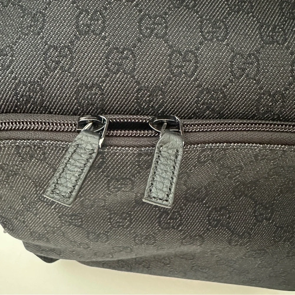 BRAND NEW Gucci GG Black Canvas Men’s Backpack Large